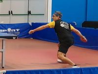 Chakor contrataca jugando al Ping Pong